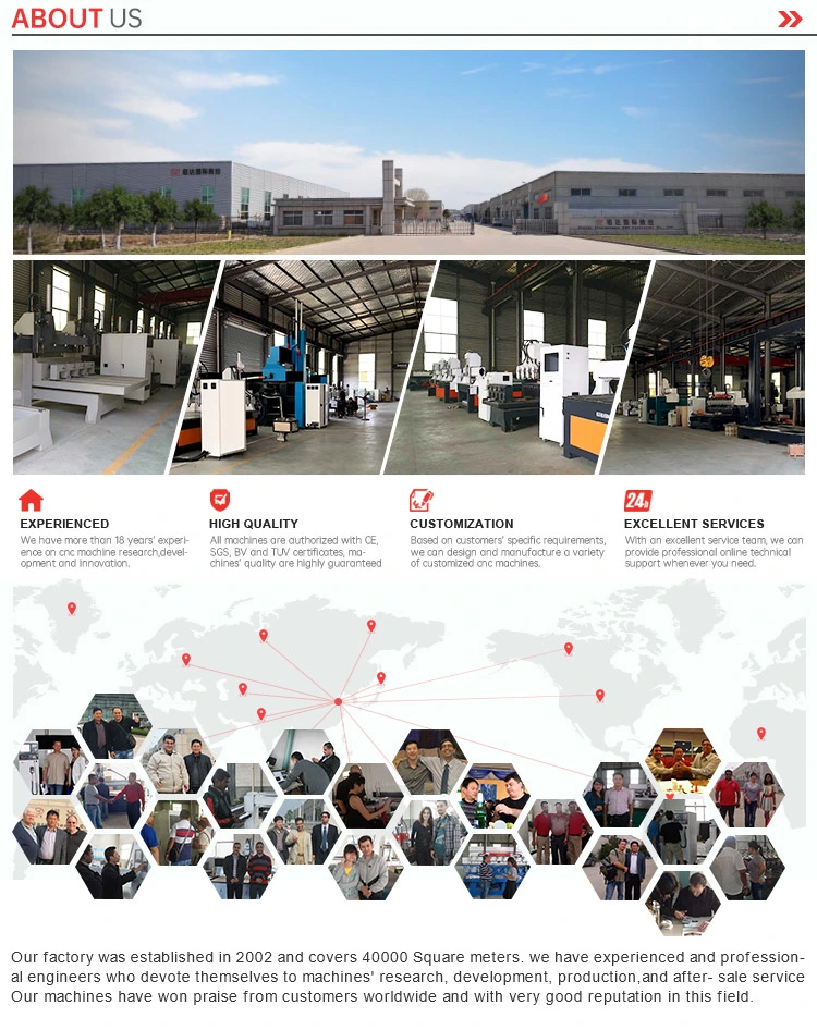 Factory Supply! 5 Axis CNC Milling Machine Center / 5 Axis CNC Drilling Machine