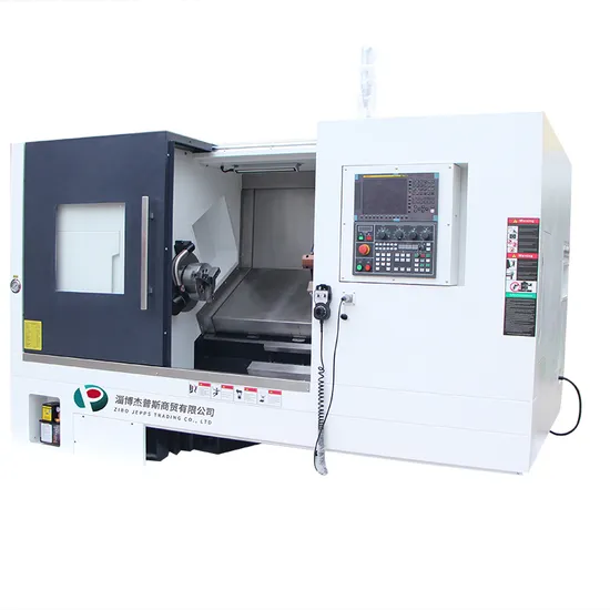 SL340 Horizontal CNC Turning Machine Gang Type Linear Guideway Slant Bed High Speed