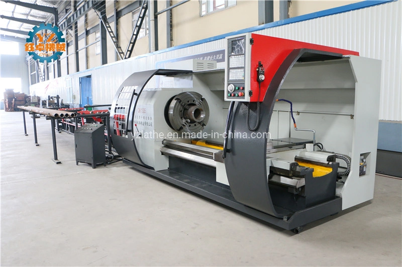 Qk1319 CNC Pipe Thread Lathe for Turning Oil Pipeline in Oil Field Country