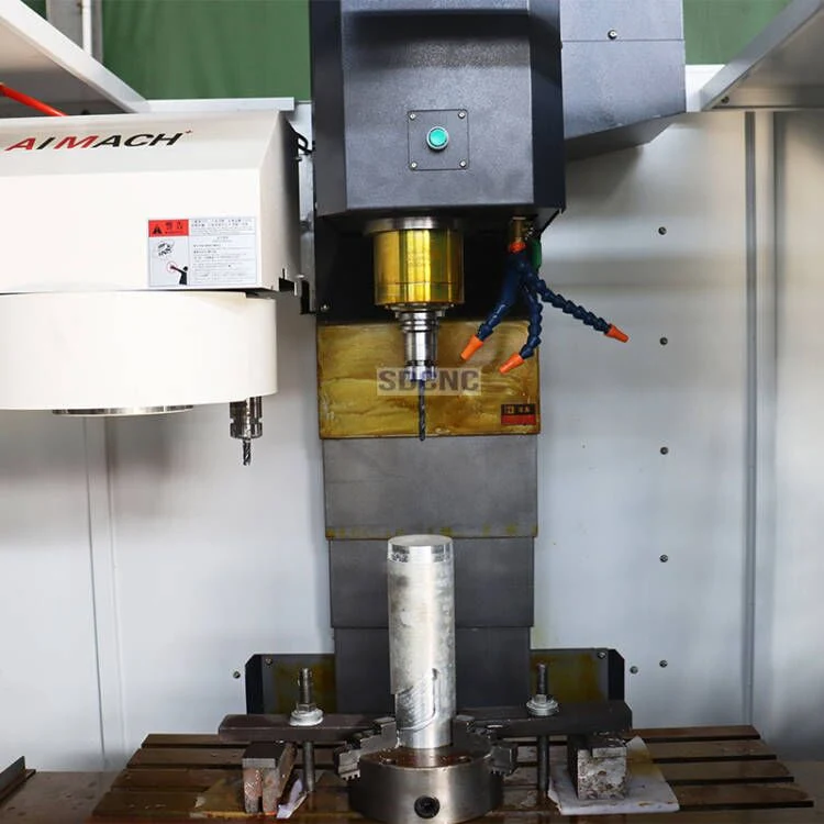 Small CNC Vertical Milling Center - Vmc650 Mini Metal Machining Machine
