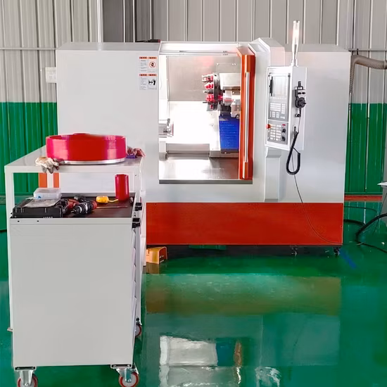 High Precision Hot Sale PU NBR Rubber Oil Seal Maker Solution CNC Turning Lathe Seal Making Machine with Software
