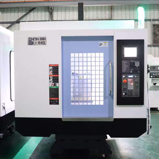 Fanuc Control Vertical CNC Drilling Tapping Milling Machine Center for Metal Vmc Cx