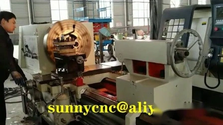Qk1319 CNC Pipe Thread Lathe for Turning Oil Pipeline in Oil Field Country