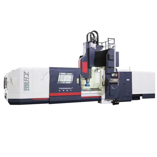 High Efficiency Fixed Beam Gantry CNC Milling Machine for Drilling Processes